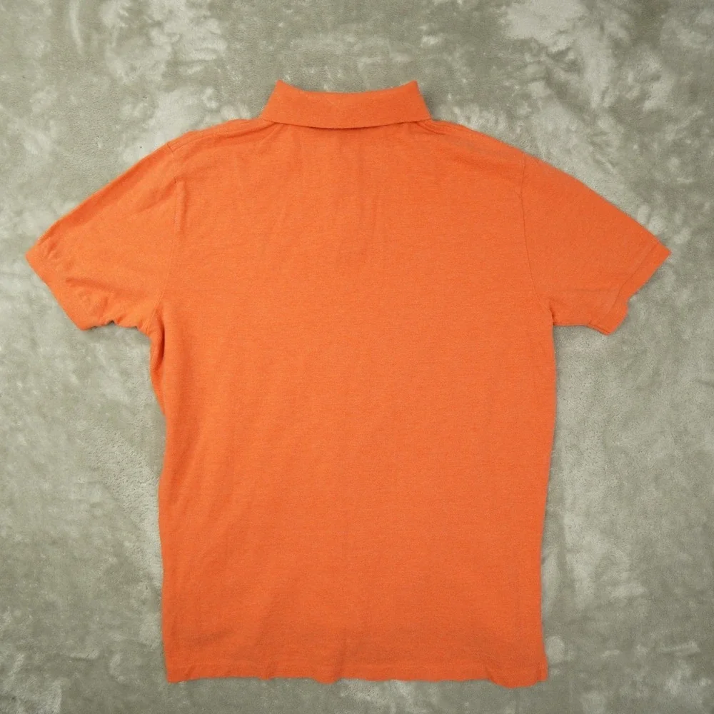 Polo Ralph Lauren Classic Fit Polo Shirt Men's Large Orange Preppy Retro
